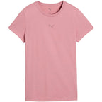 Puma Ess Centered Cat Logo Tee Pink 692916 48