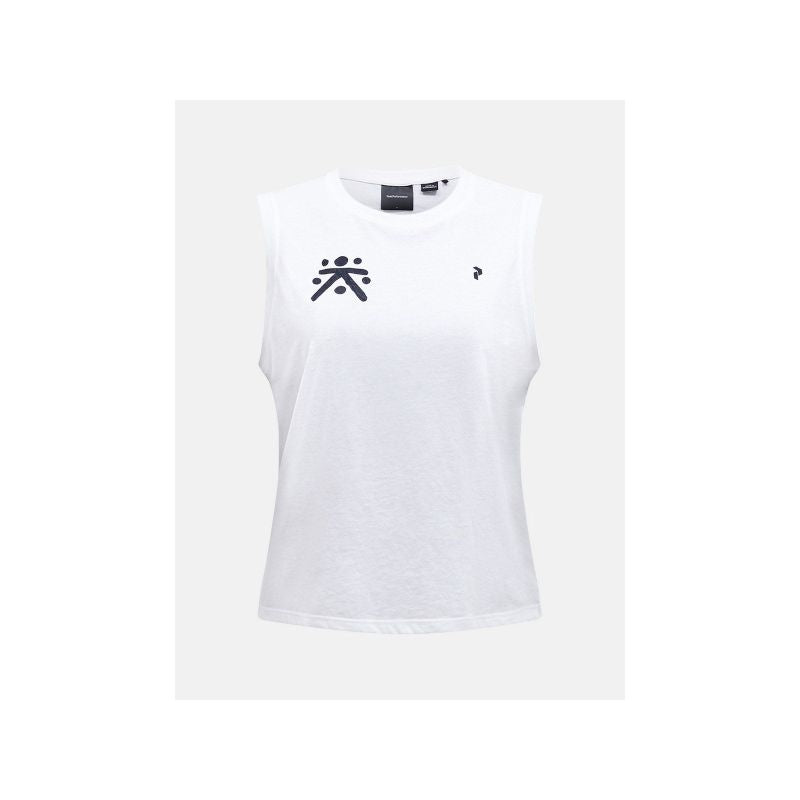 PEAK PERFORMANCE Explore Graphic Sleeveless Women’s T-Shirt black