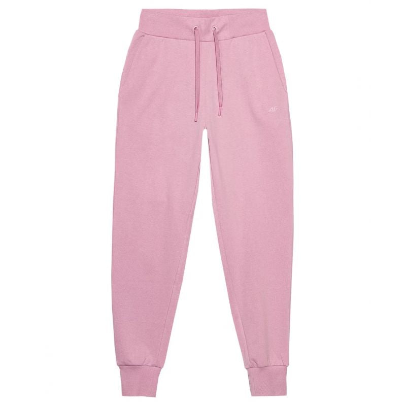 Trousers 4F W 4FSS23TTROF229 light pink Clothing/Training 4F