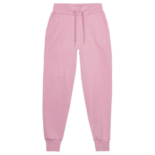 Trousers 4F W 4FSS23TTROF229 light pink Clothing/Training 4F