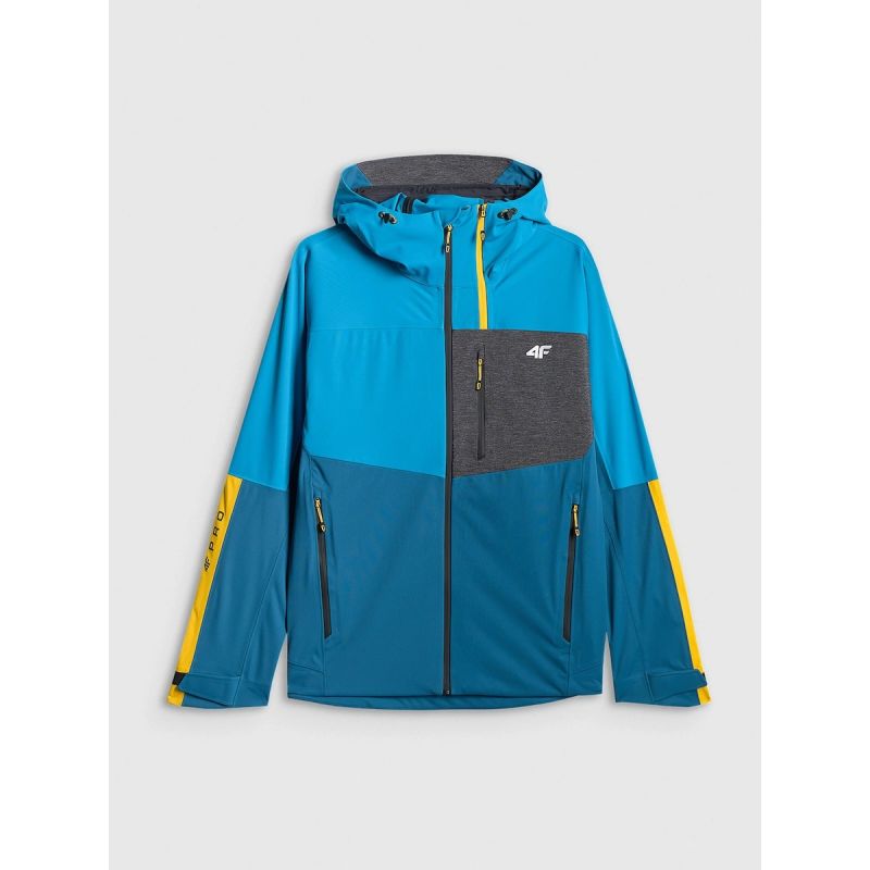 Windproof softshell jacket 4F PRO 10000 membrane men's 4F 4FWSS26TSOFM541-33S 4f