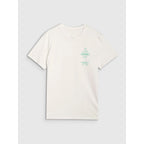 Men's regular printed T-shirt 4F 4FRSS25TTSHM2688-11S *Kategoria tymczasowa Your Sports Performance