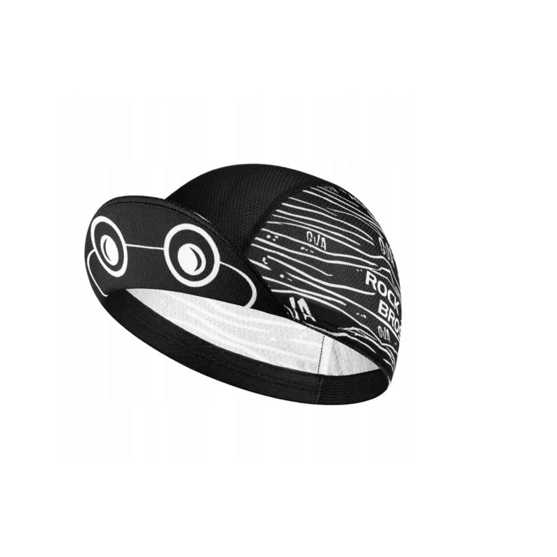 Rockbros cycling cap 18240010004 black and white Rockbros/Odzież Rowerowa/Czapki/Letnie Your Sports Performance