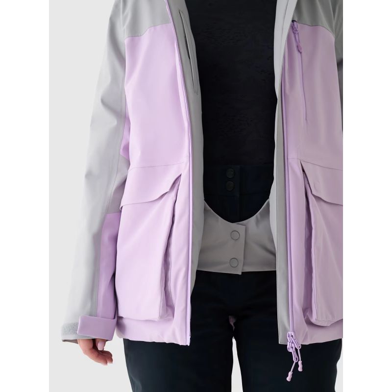 Women's ski jacket neodry 8000 membrane 4F 4FWAW24TTJAF594-52S *Kategoria tymczasowa Your Sports Performance