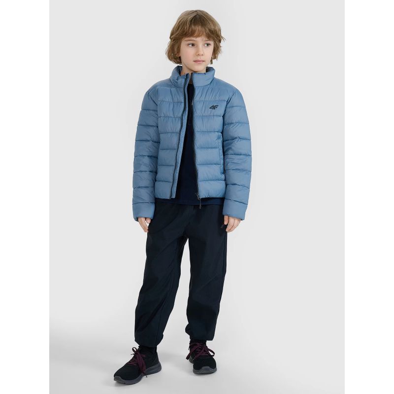 Boy's down jacket with synthetic filling 4F 4FJWSS25TDJAM520-32S *Kategoria tymczasowa Your Sports Performance