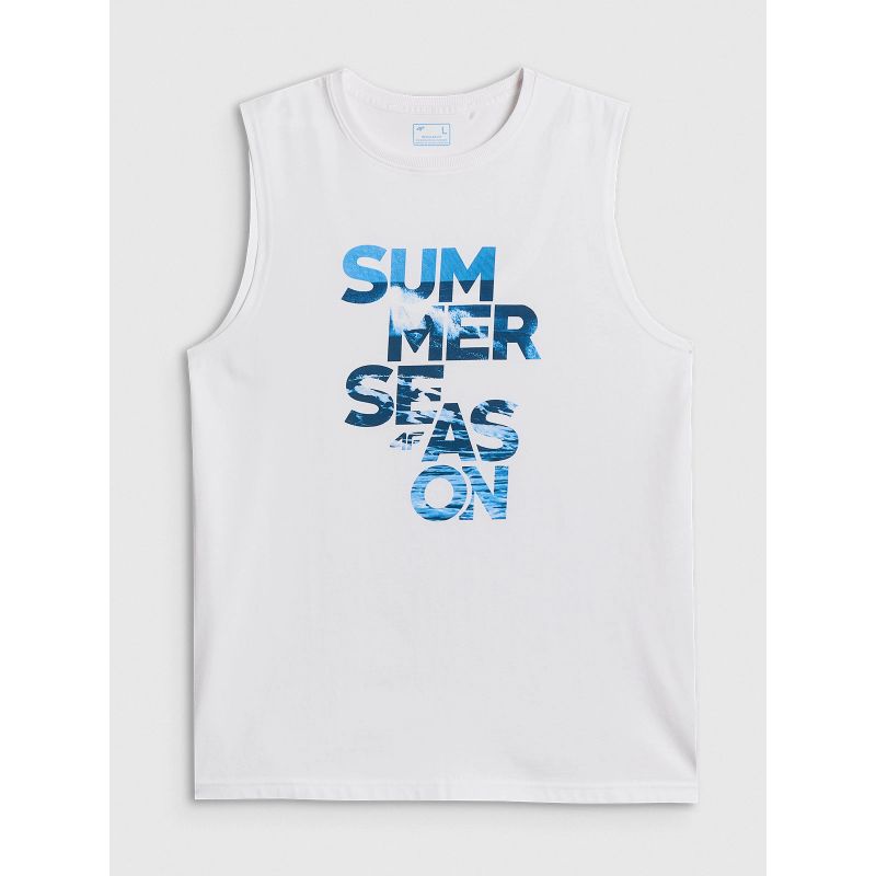Men's sleeveless shirt 4F 4FWSS26TSLEM269-10S 4f