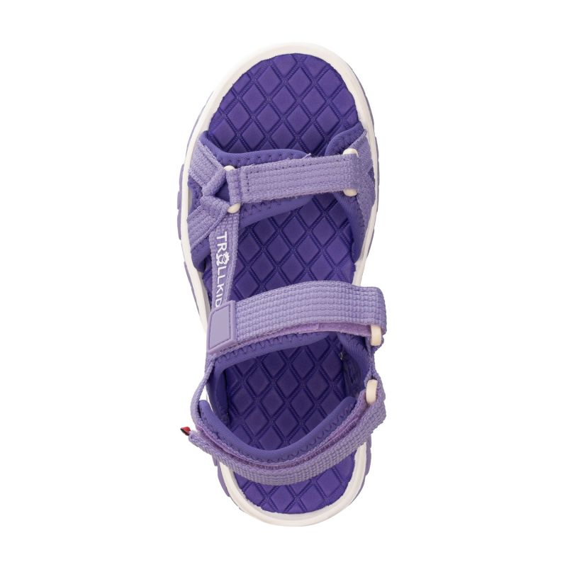 Trollkids Kids Oslofjord Sandal lilac (268-118) In preparation Your Sports Performance