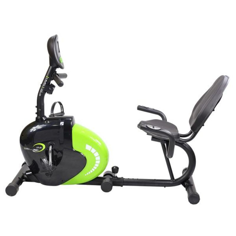 Horizontal magnetic bike plus HMS R9259 black and green Accessories/Training equipment/Rowery, orbitreki Your Sports Performance