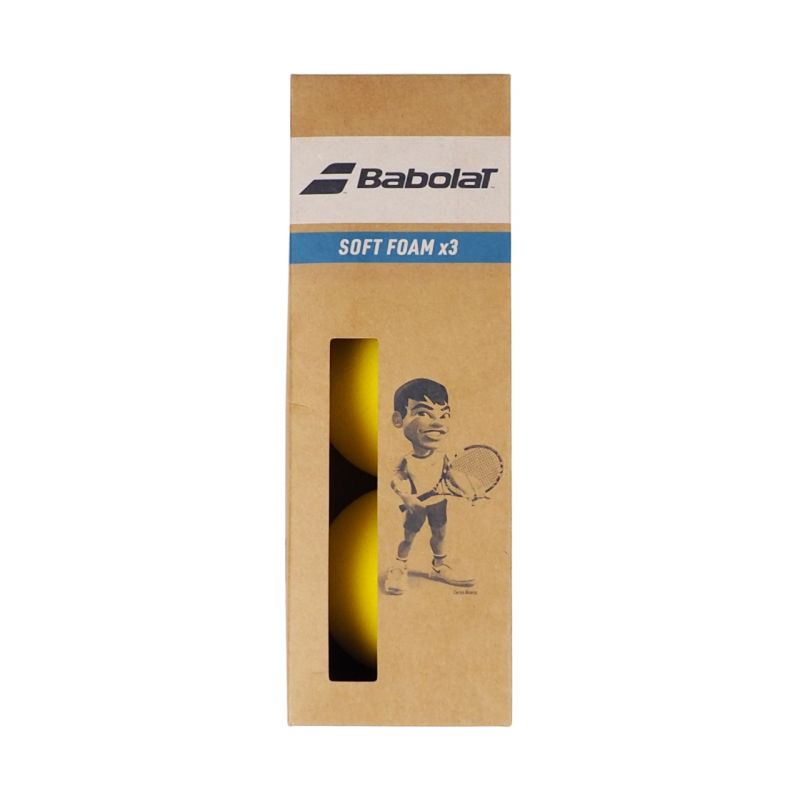 Babolat Soft Foam tennis balls 3 pcs 501058 Accessories/Balls/Tennis Your Sports Performance
