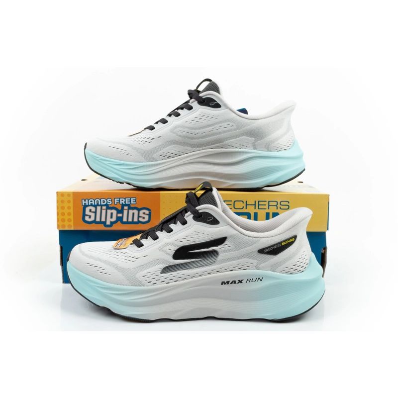 Skechers men's sports shoes sneakers Max Run white SLIP-INS To be categorized Your Sports Performance