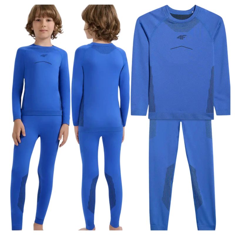 Boy's seamless underwear set (TOP+BOTTOM) 4F 4FJWAW25USEAM248-36S *Kategoria tymczasowa Your Sports Performance