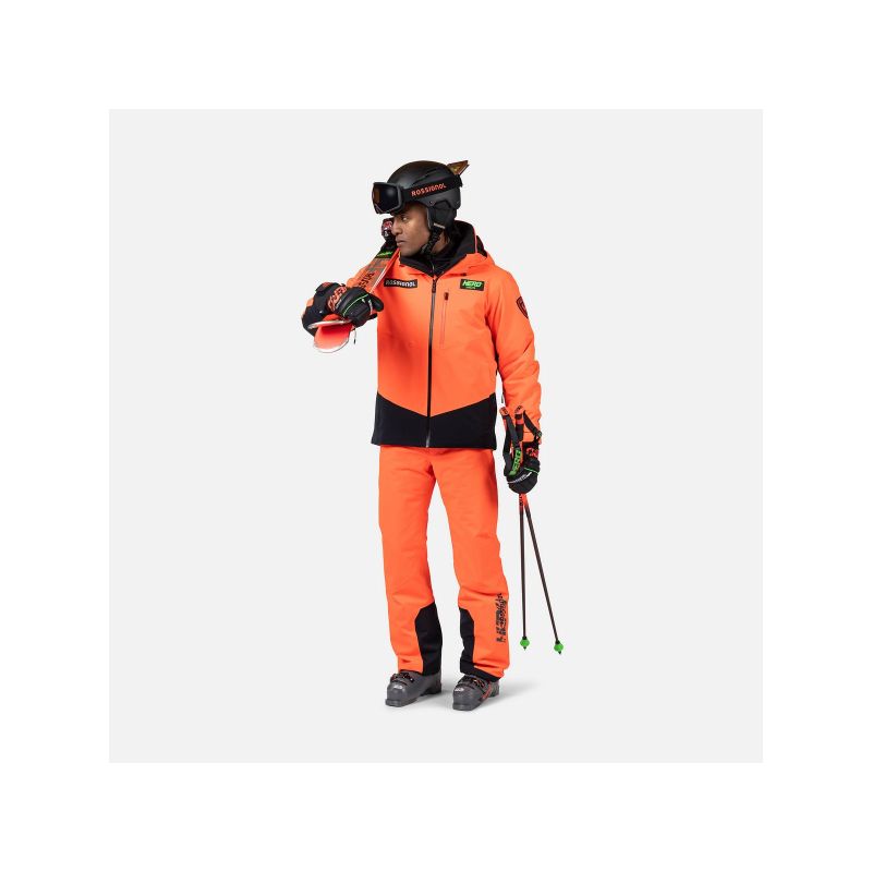 ROSSIGNOL Hero BlackSide Insulated Pant men's ski pants red