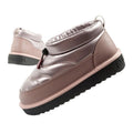 D.Franklin women's snow boots winter fashionable insulated ankle boots rose gold D.Franklin
