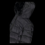 CMP women's winter jacket with hood, sports, insulated, black (34K0036F/U901) CMP
