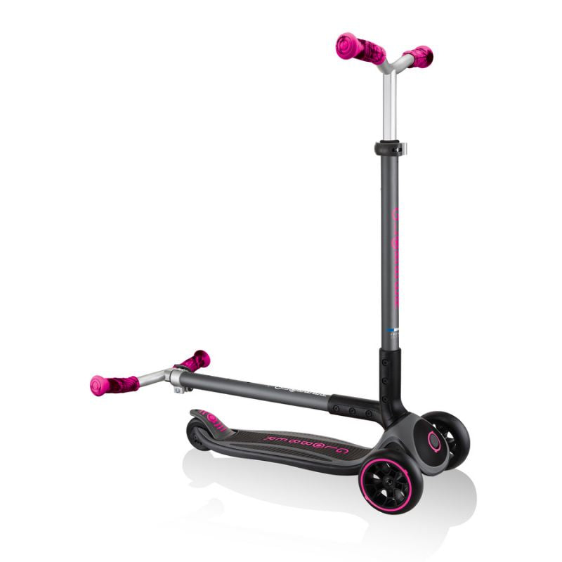Globber Master Prime 3-Wheel Scooter / Black - Neon Pink 664-110 Accessories/Skating/Hulajnogi Your Sports Performance