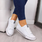 Big Star W FF274024 openwork low sneakers white Footwear/Lifestyle/Big Star Your Sports Performance