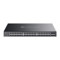 TP-Link Omada SG3452XMPP Network Link Managed L2+ Gigabit Ethernet (10/100/1000) PoE Support 1U Black Komunikacja i łączność/Switch-e Your Sports Performance