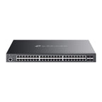 TP-Link Omada SG3452XMPP Network Link Managed L2+ Gigabit Ethernet (10/100/1000) PoE Support 1U Black Komunikacja i łączność/Switch-e Your Sports Performance