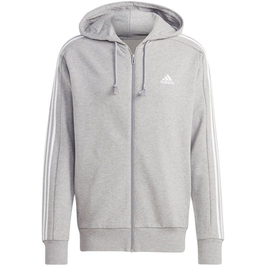 adidas Essentials French Terry 3-Stripes Full-Zip Hoodie M IC9833 Clothing/Lifestyle Adidas