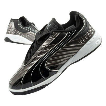 Puma sports shoes sneakers youth V-S2 Goalgetter fashionable silver Puma