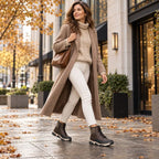 Waterproof Women’s Brown Platform Ankle Boots Rieker 45956-25