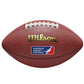 Wilson European League Mini Replica Ball WF4013801XB Brown 6 Accessories/Balls/American Football Your Sports Performance