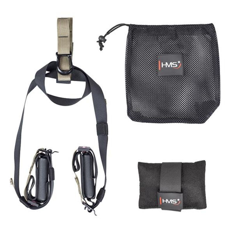 KHAKI TX09 EXERCISE TAPE KIT HMS 17-35-010 Accessories/Training equipment/Gumy do treningu siłowego Your Sports Performance