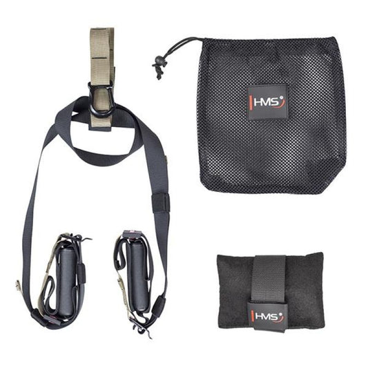 KHAKI TX09 EXERCISE TAPE KIT HMS 17-35-010 Accessories/Training equipment/Gumy do treningu siłowego Your Sports Performance