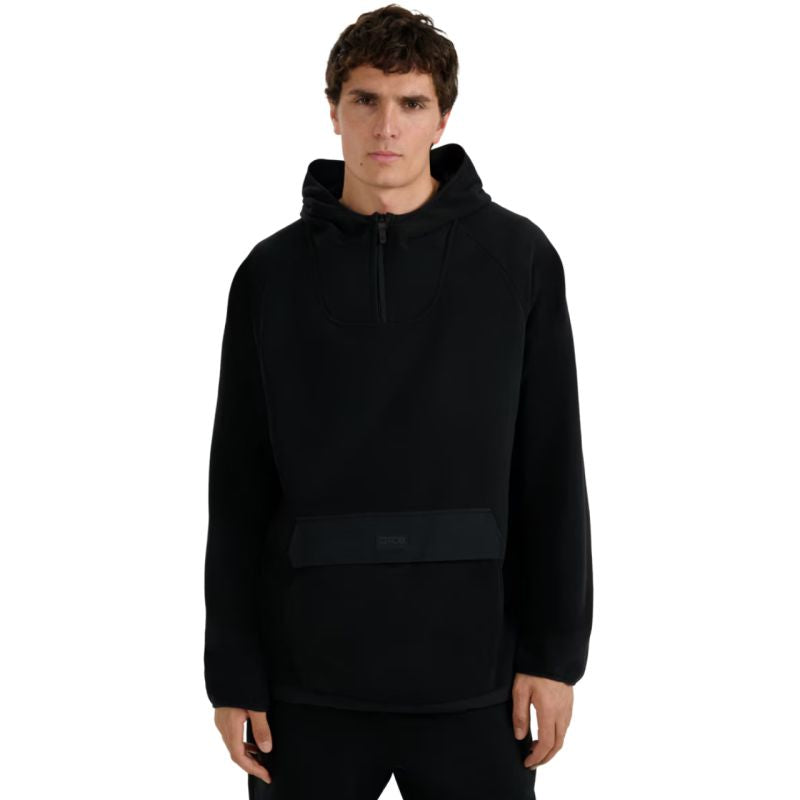 Men's fleece sweatshirt 4F M427 deep black 4FWAW25TFLEM427 20S In preparation Your Sports Performance