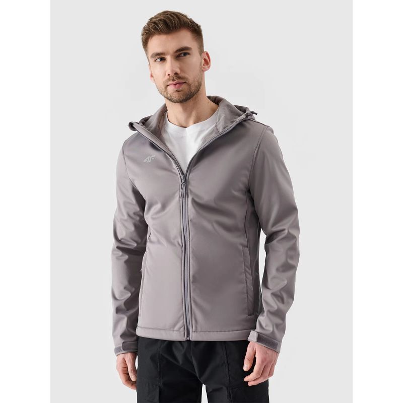 Men's 4F softshell jacket with 5,000 windproof membrane NOSH4SFM001B-25S *Kategoria tymczasowa Your Sports Performance