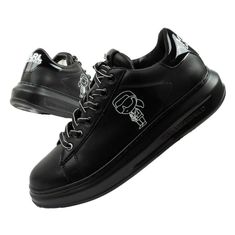 Karl Lagerfeld men's shoes sneakers Kapri natural leather black To be categorized Your Sports Performance
