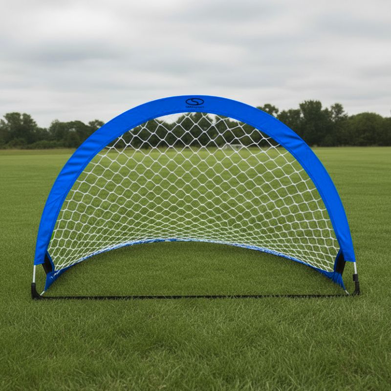 Pop-up soccer training goal - blue (L) 183x104x104 cm In preparation Your Sports Performance