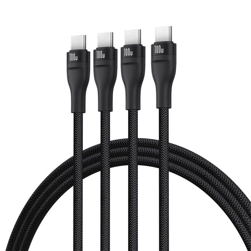 Baseus Flash Series 3 100W Cable 1.5m (Black) In preparation Your Sports Performance