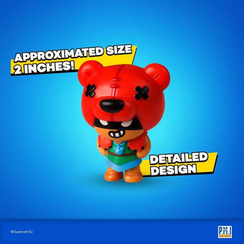 BRAWL STARS S1 FIGURES - 8 PACK DELUXE BOX VER.B (Gry i zabawki) Figurki/Kolekcjonerskie Your Sports Performance