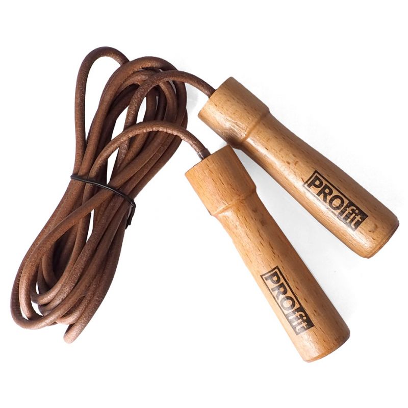 Leather skipping rope PROFIT DROP DK 1019 Accessories/Training equipment Your Sports Performance