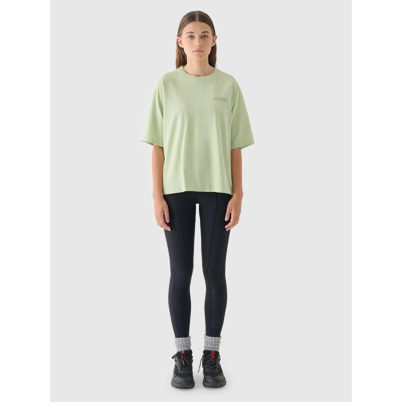 Women's oversize printed T-shirt 4F 4FRAW24TTSHF2583-43S *Kategoria tymczasowa Your Sports Performance