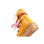 D.Franklin women's winter snow boots, fashionable fur lining, mustard color D.Franklin