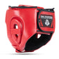 RED Tournament Boxing Helmet Kaski treningowe Your Sports Performance