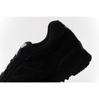 New Balance men's 515 black suede leather sneakers