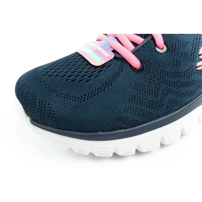 Skechers Graceful-Get women's sports shoes comfortable lightweight breathable navy blue In preparation Your Sports Performance