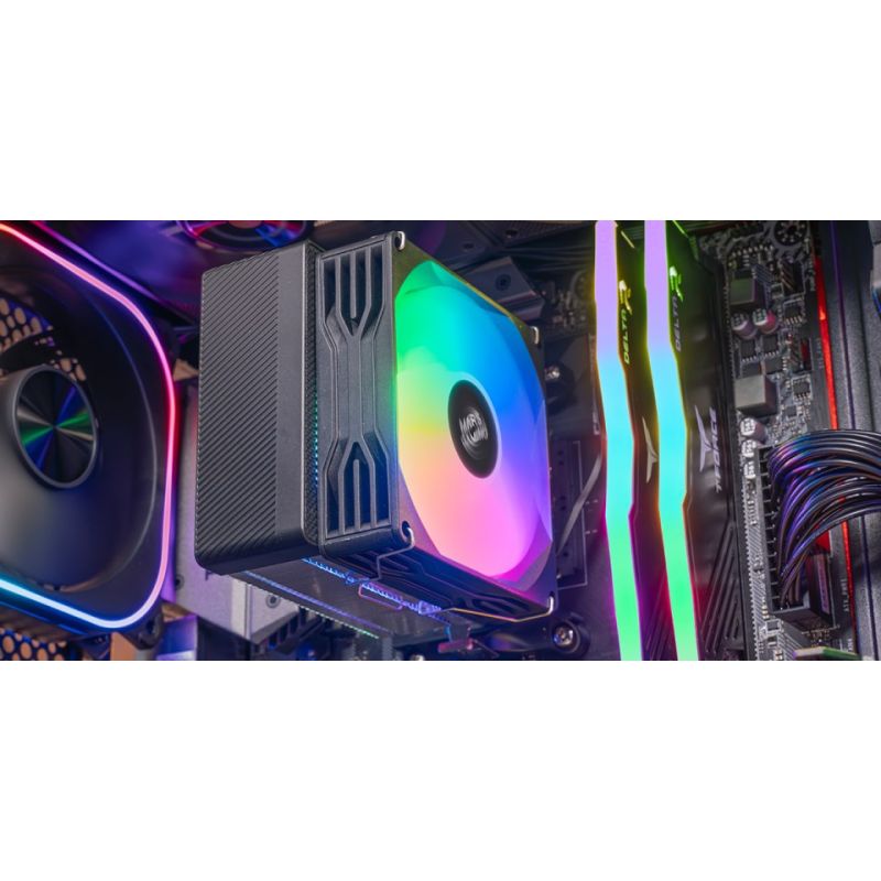 TACENS MARS MCPU-X3 90 PWM 190W TDP BK - CPU Cooler Chłodzenie/Chłodzenie CPU Your Sports Performance
