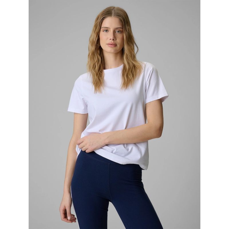 Women's regular plain T-shirt 4F 4FRMM00TTSHF3617-10S 4f