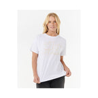 RIP CURL OCEANIC RELAXED TEE White T-Shirt