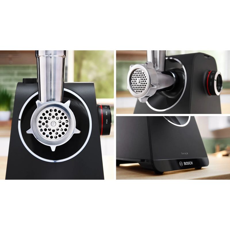 Bosch Series 4 MFWS450B Meat Grinder (1900W; black) AGD - Produkty/Maszynki do mielenia Your Sports Performance