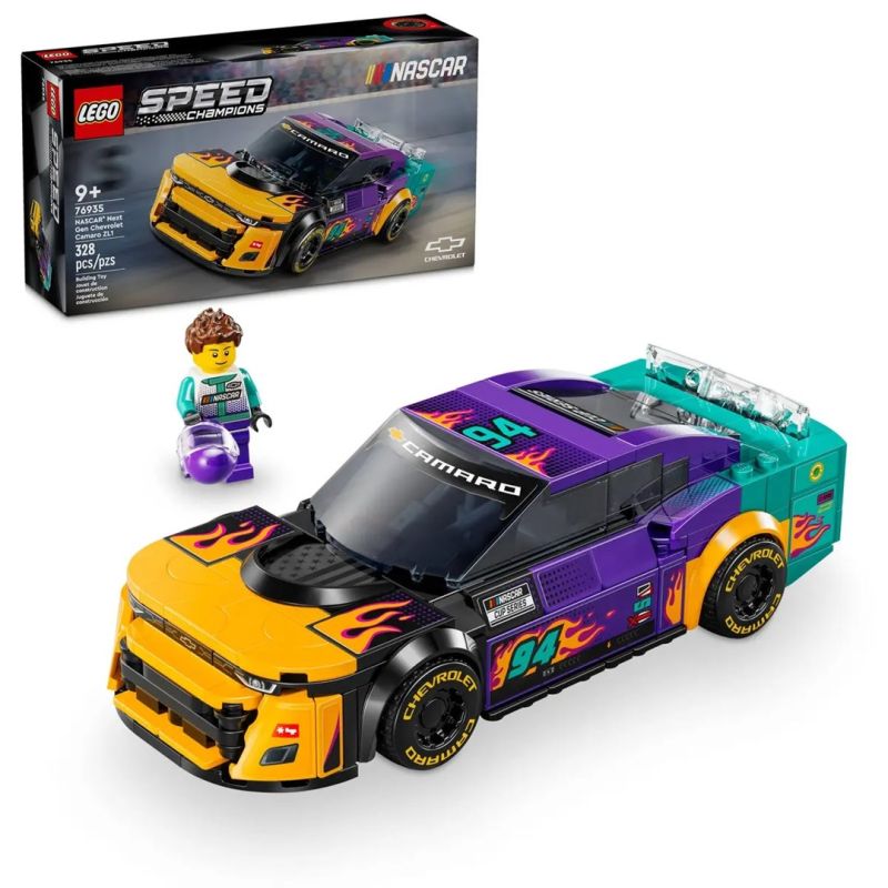 LEGO Speed Champions 76935 NASCAR Next Gen Chevrolet Camaro ZL1 In preparation Your Sports Performance