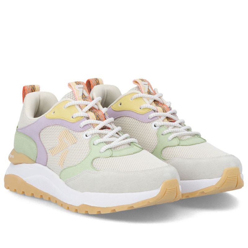 Women's beige sneakers shoes Rieker W2506-60 To be categorized Your Sports Performance