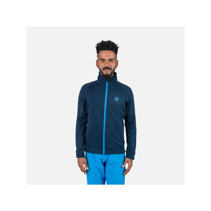Rossignol Blackside Fleece Fz Navy Blue Sweatshirt Rossignol