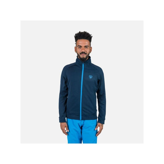Rossignol Blackside Fleece Fz Navy Blue Sweatshirt Rossignol