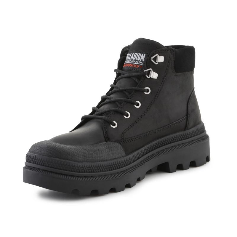 Palladium Pallatroopercuff Wp+ M 04365-008-M Black shoes Footwear/Lifestyle/Palladium Your Sports Performance
