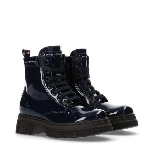 Tommy Hilfiger Lace Up Bootie Blue W T4A5-33040-0775800-800 Footwear/Lifestyle/Tommy Hilfiger Tommy Hilfiger